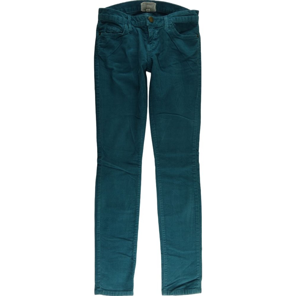 Current/Elliott The Skinny Vintage Blue Canteen Pants Women's 26 Corduroy D054